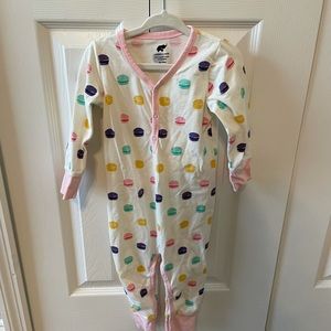 Monica + Andy out and about romper size 18-24 months